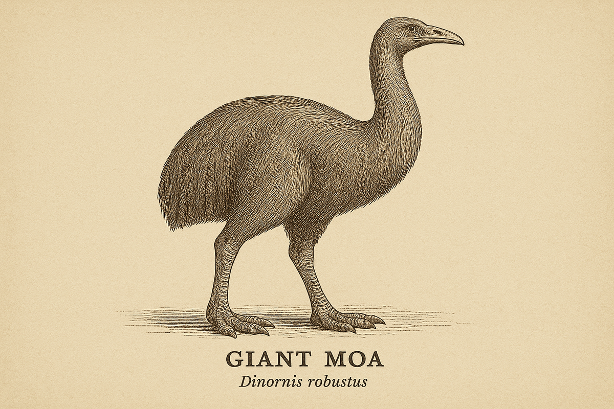 The Moa and the Dodo: One Bird’s Comeback — and Another’s Warning