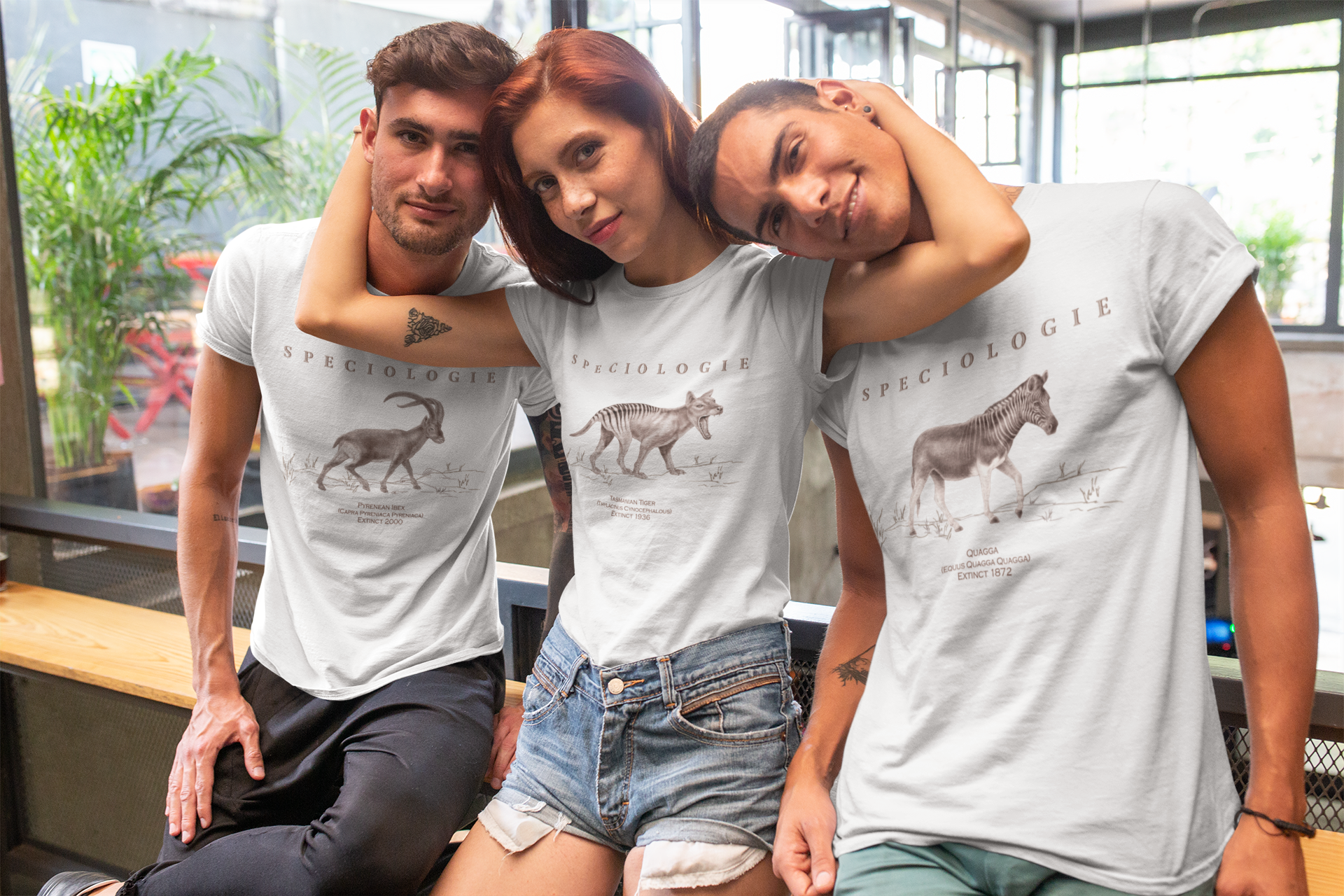 Lost species t-shirts